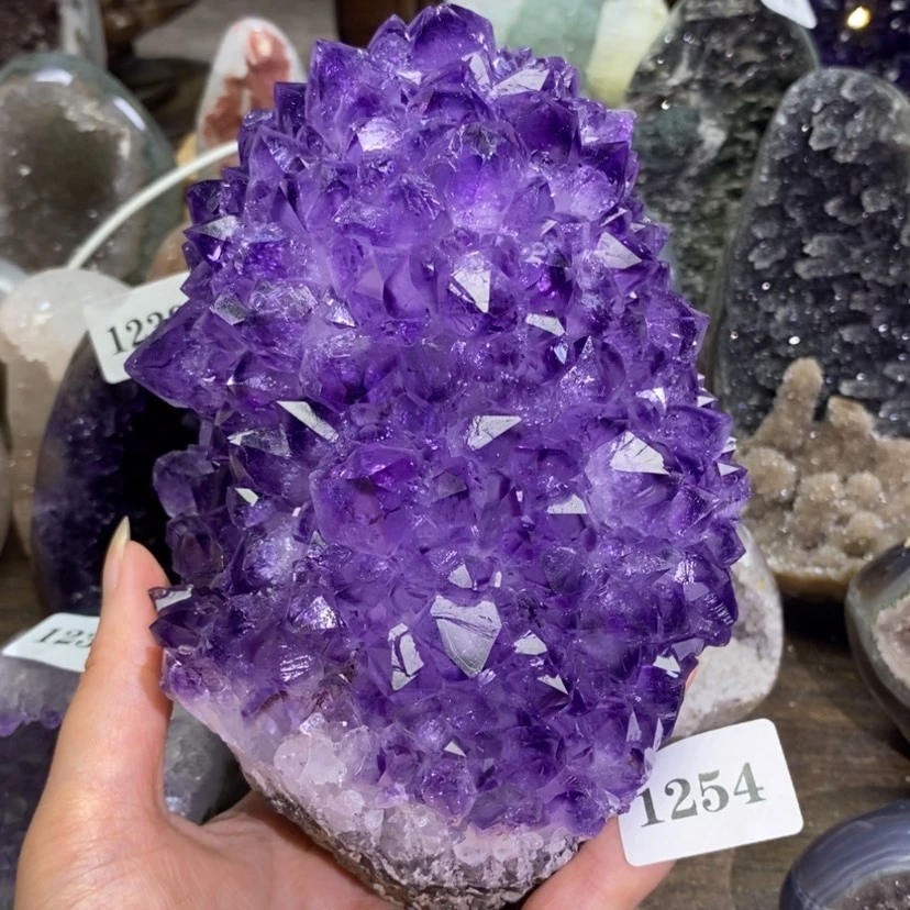 【闪购商品】未镶嵌大型摆件（非配饰）紫晶