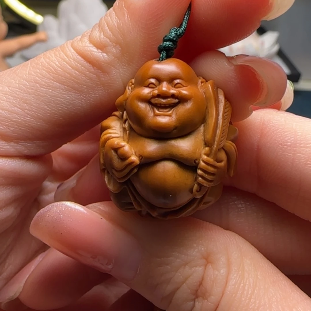 【闪购商品】橄榄核手串2.3弥勒单籽