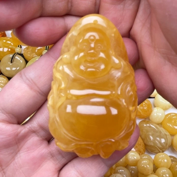 裸石蜜蜡未镶嵌蜜蜡大吊坠