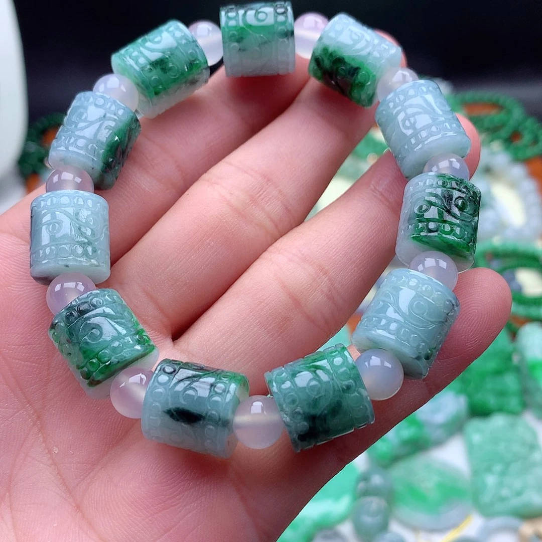 翡翠挂件未镶嵌手串