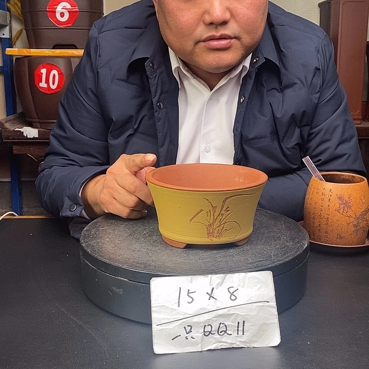 花盆紫砂货号一只QQ1