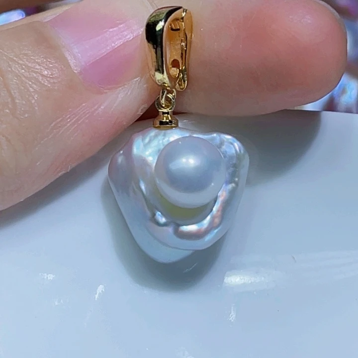淡水珍珠颈饰未镶嵌