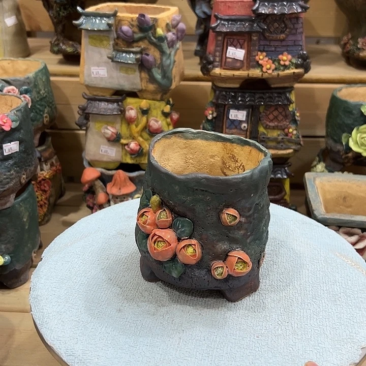 陶然多肉花盆百搭