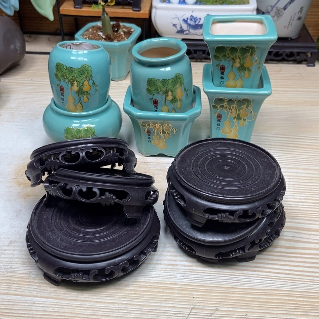 瓷片陶瓷花盆陶瓷艺术