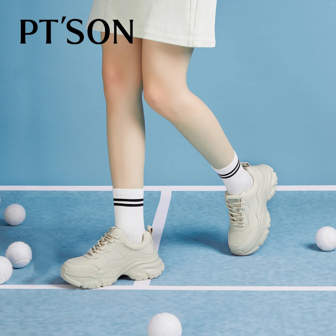 【百田森PT SON】PJS25126增高厚底老爹鞋子女流行的爆款鞋运动鞋