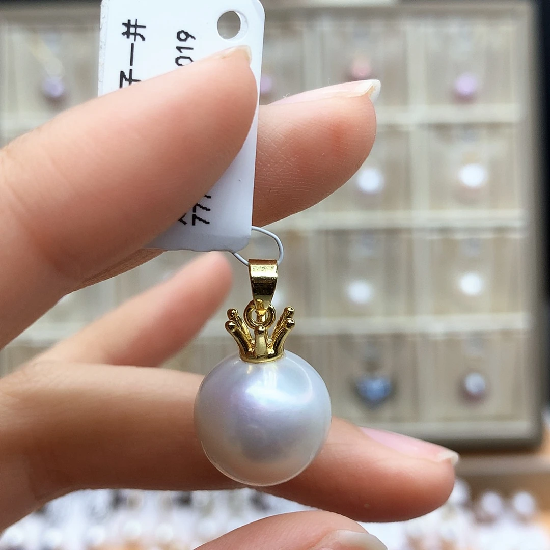 颈饰合金淡水珍珠