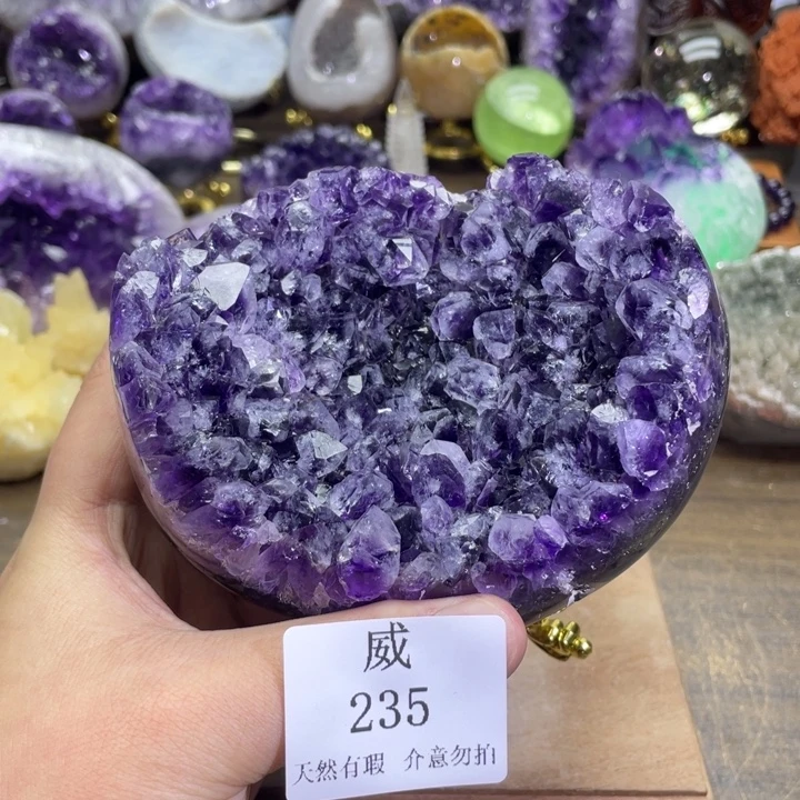 水晶未镶嵌珠宝半成品