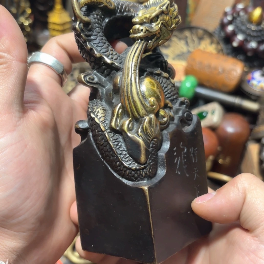 铜器摆件收收藏藏
