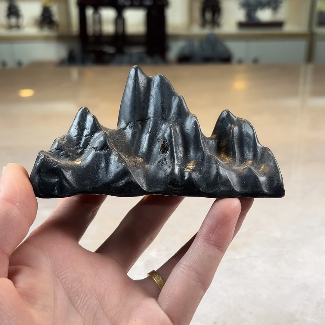 灵璧石手工雕刻奇石摆件