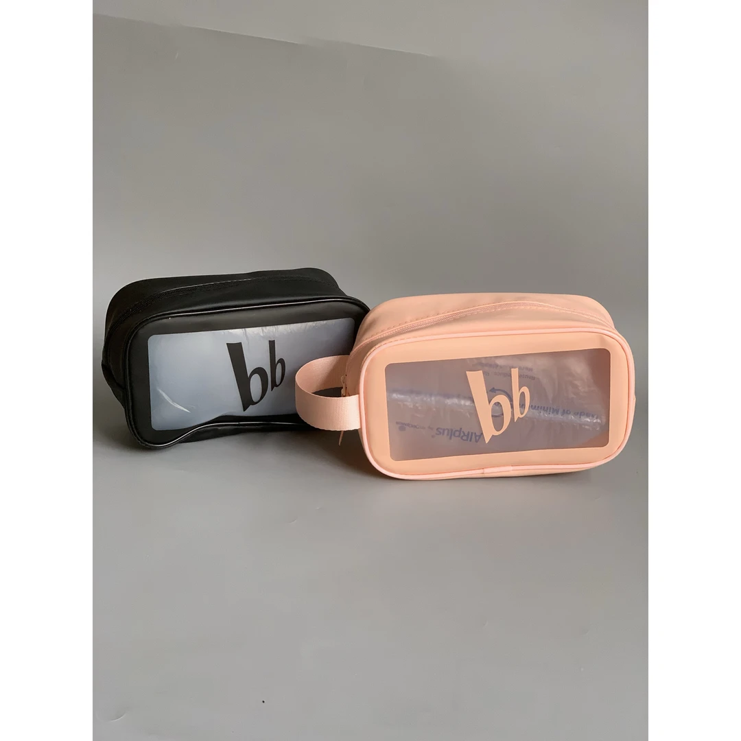 外贸尾货防水化妆包女便携高级感大容量旅行简约化妆品洗漱袋