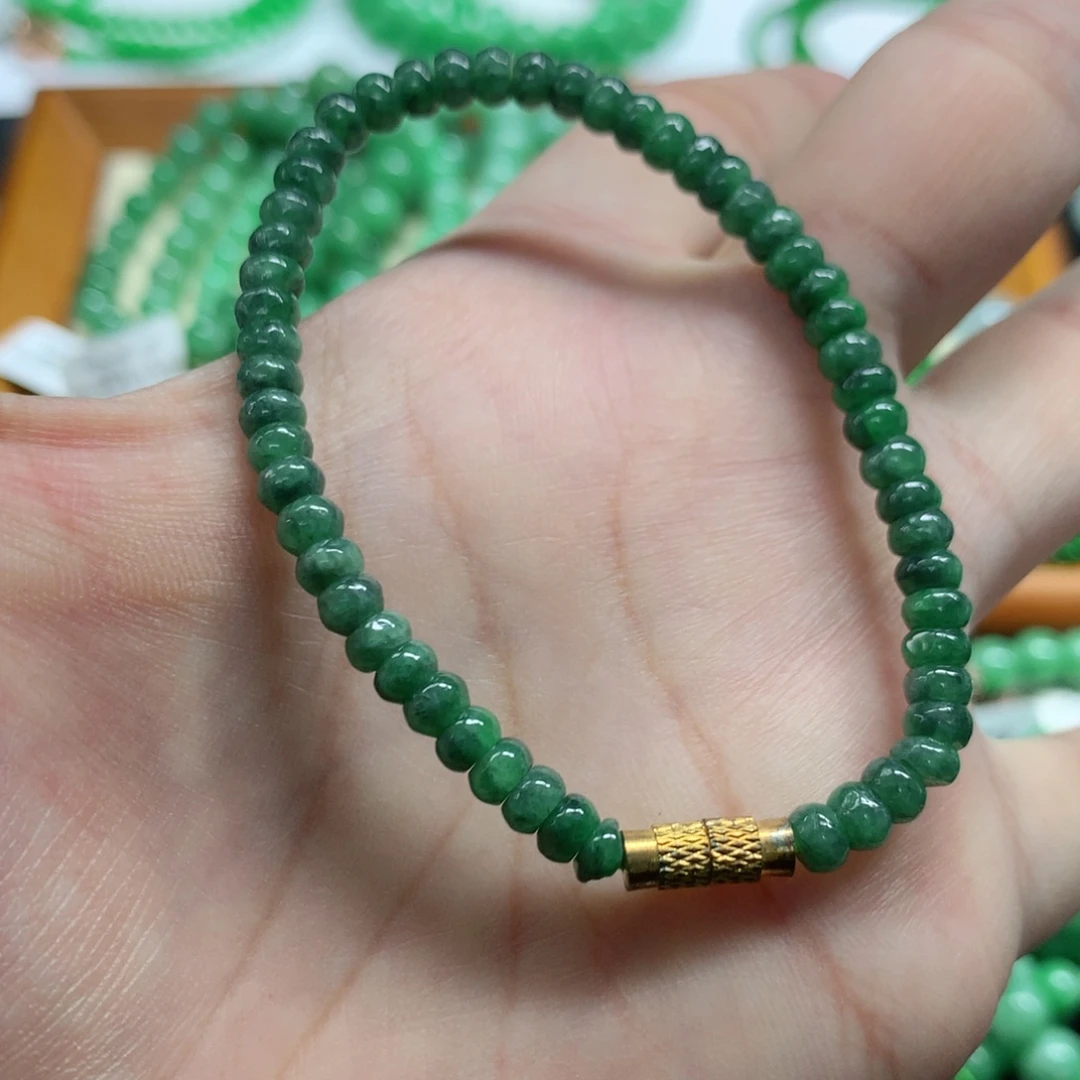 翡翠未镶嵌手链翡翠