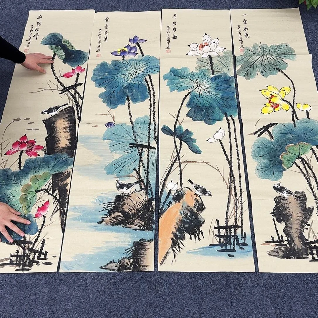国画纯手绘作品欣赏
