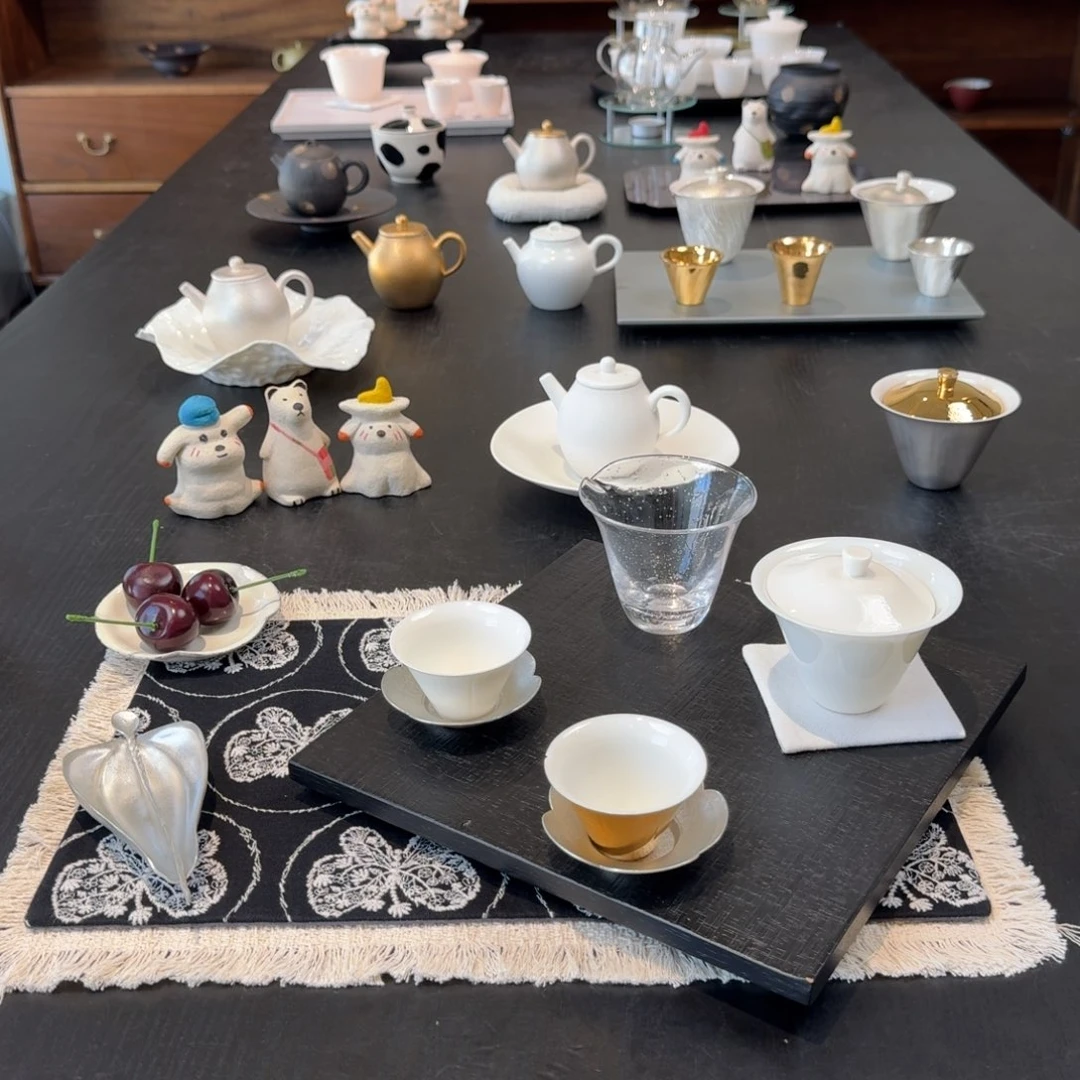 龙蛋壶茶具整套组