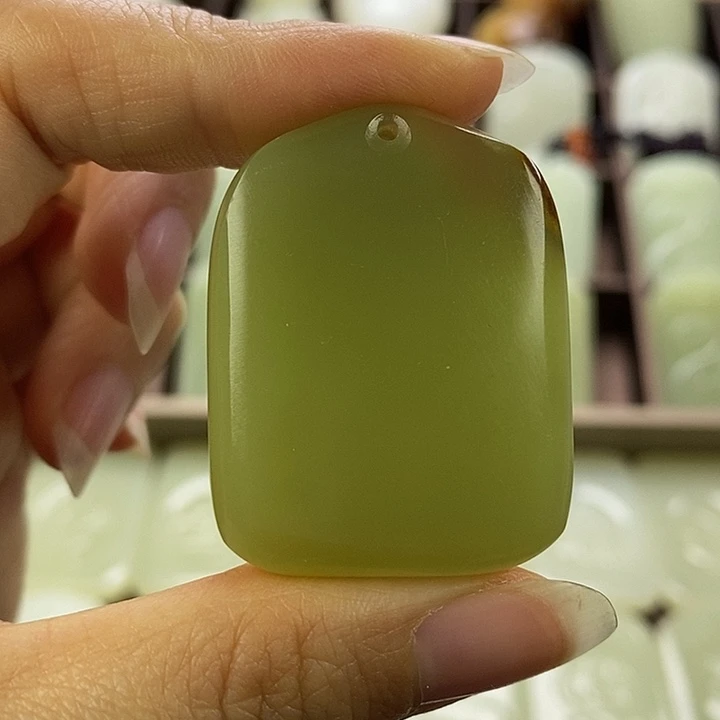 昆仑石双面无事牌