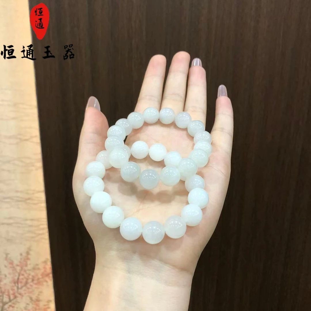 白玉手串多样性发一规格约12mm-6-899