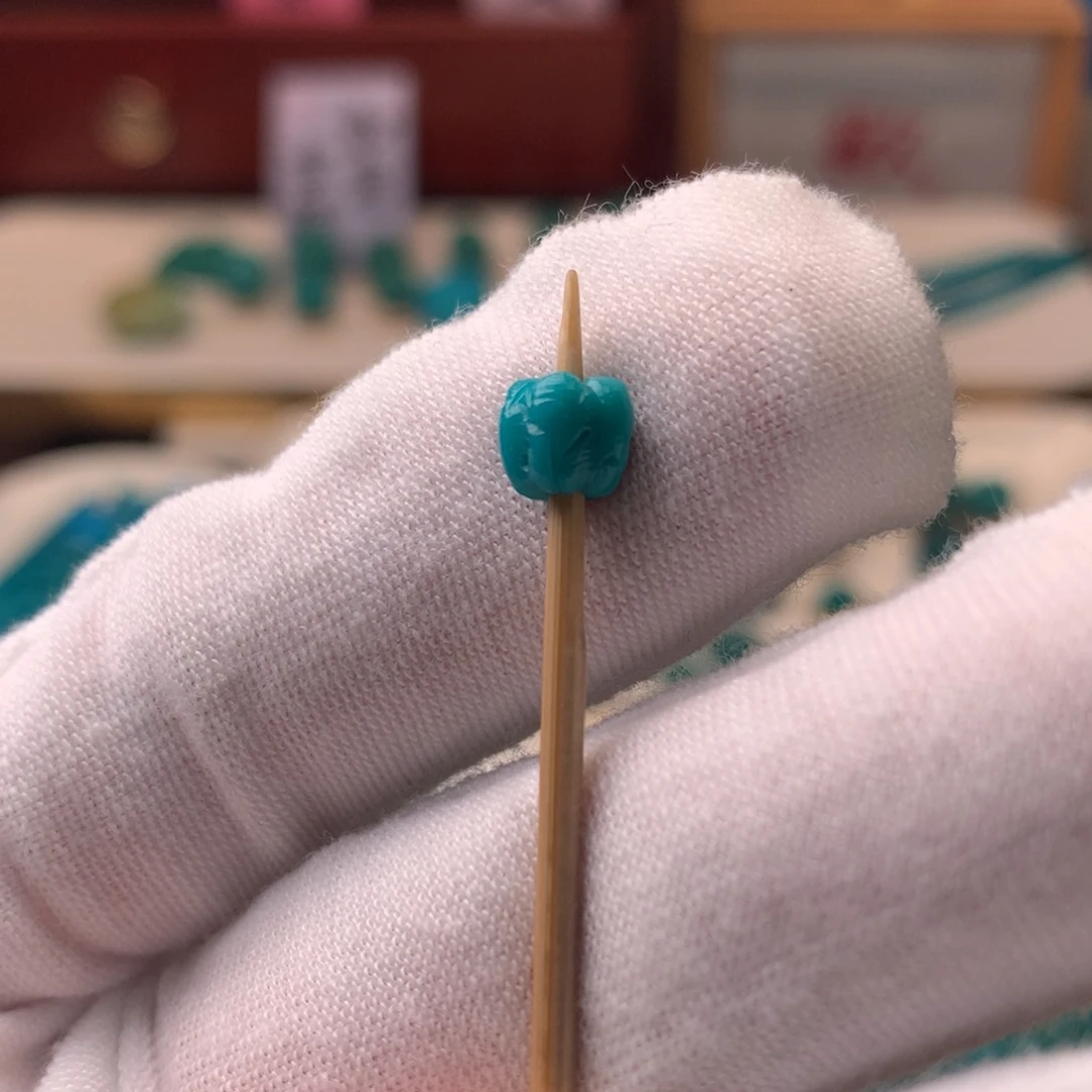 绿松石未镶嵌配饰j