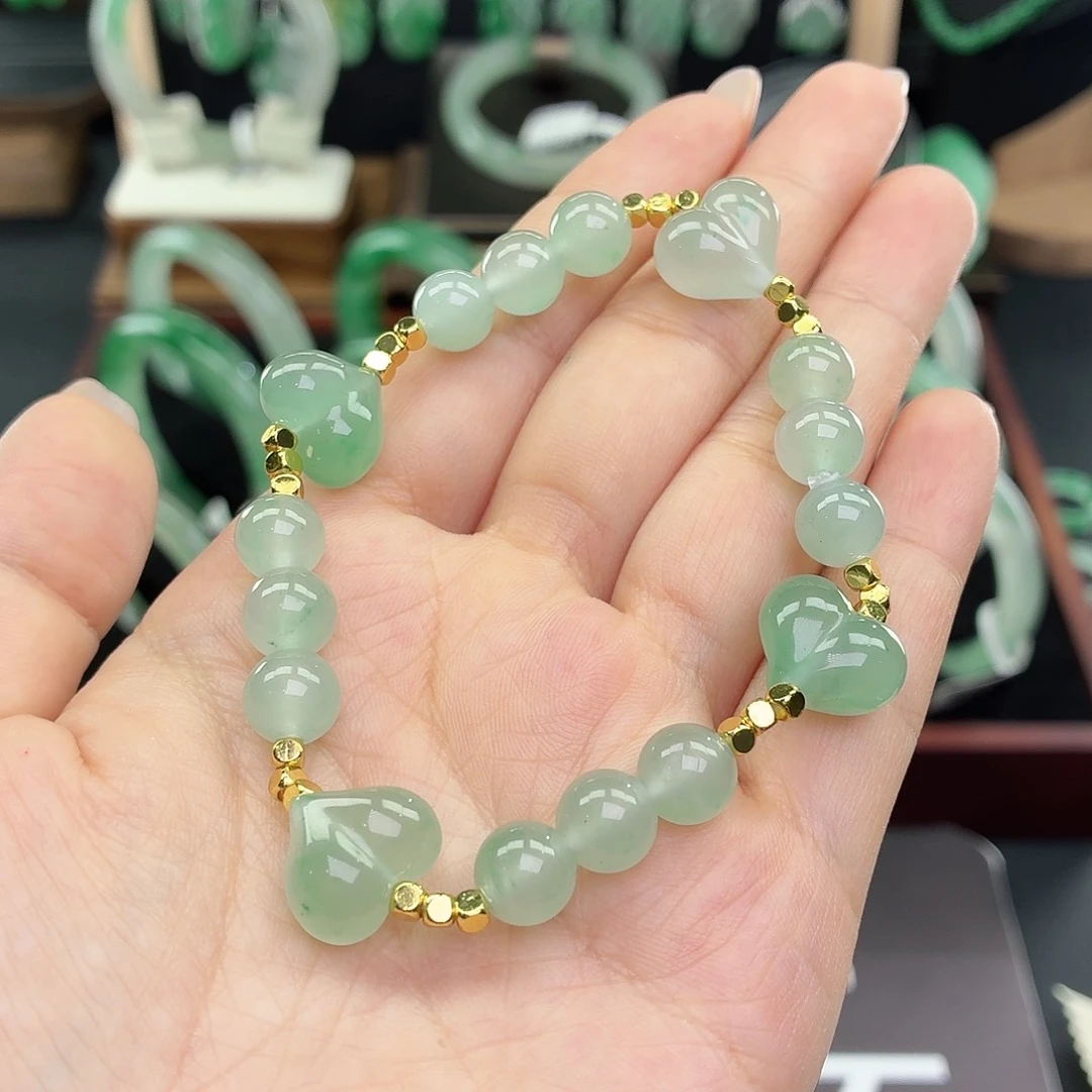 石英质玉未镶嵌手链