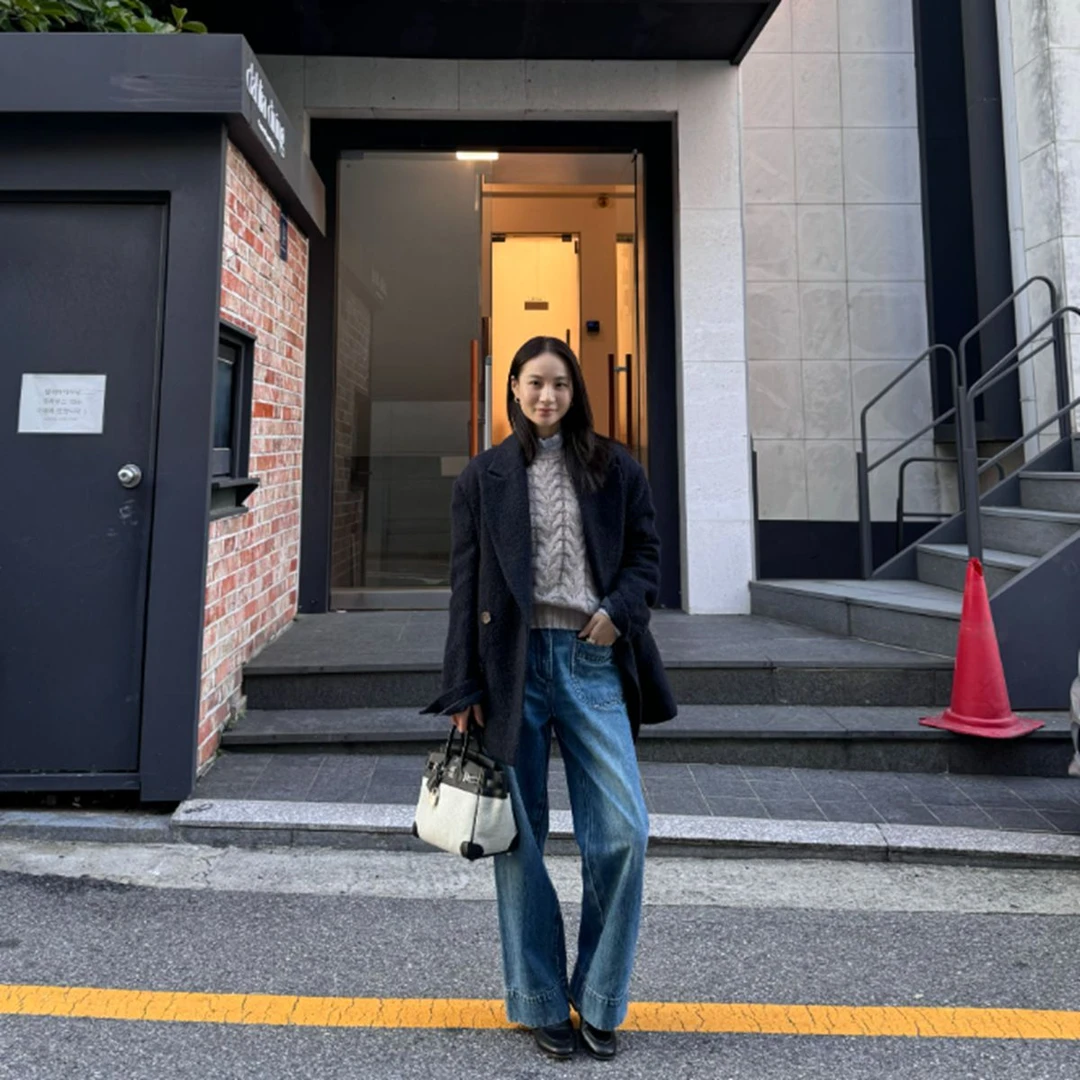 KEEP KAPU靠谱【隽永摩登】高品质阔版显瘦毛呢西装外套KP24304