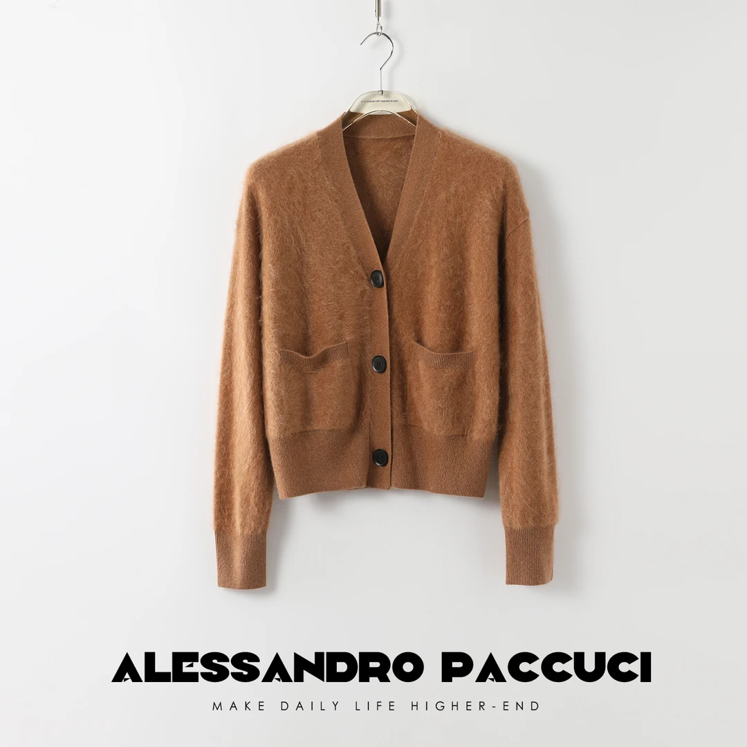 AP洛哥23290X美拉德拉毛 云朵触感针织开衫