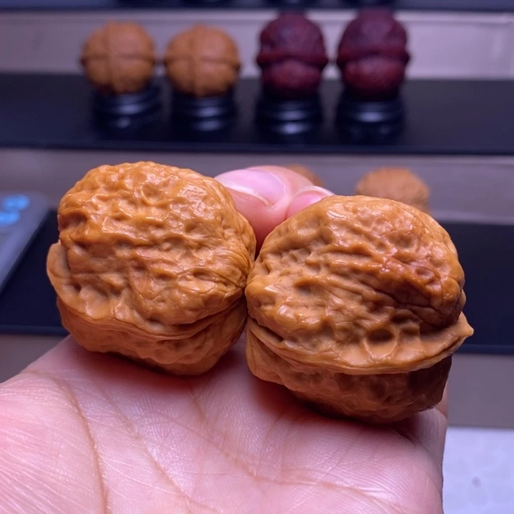 把件文玩核桃龙脊妖蟾45