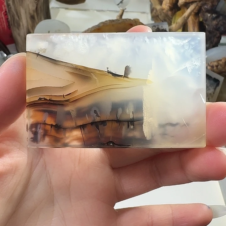 玛瑙/玉髓未镶嵌珠宝奇石