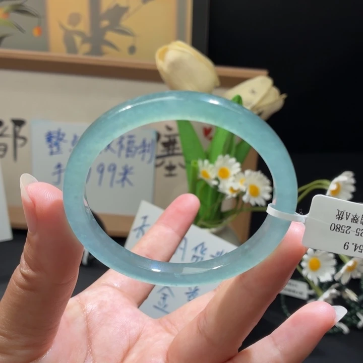 未镶嵌手镯翡翠冰晴水