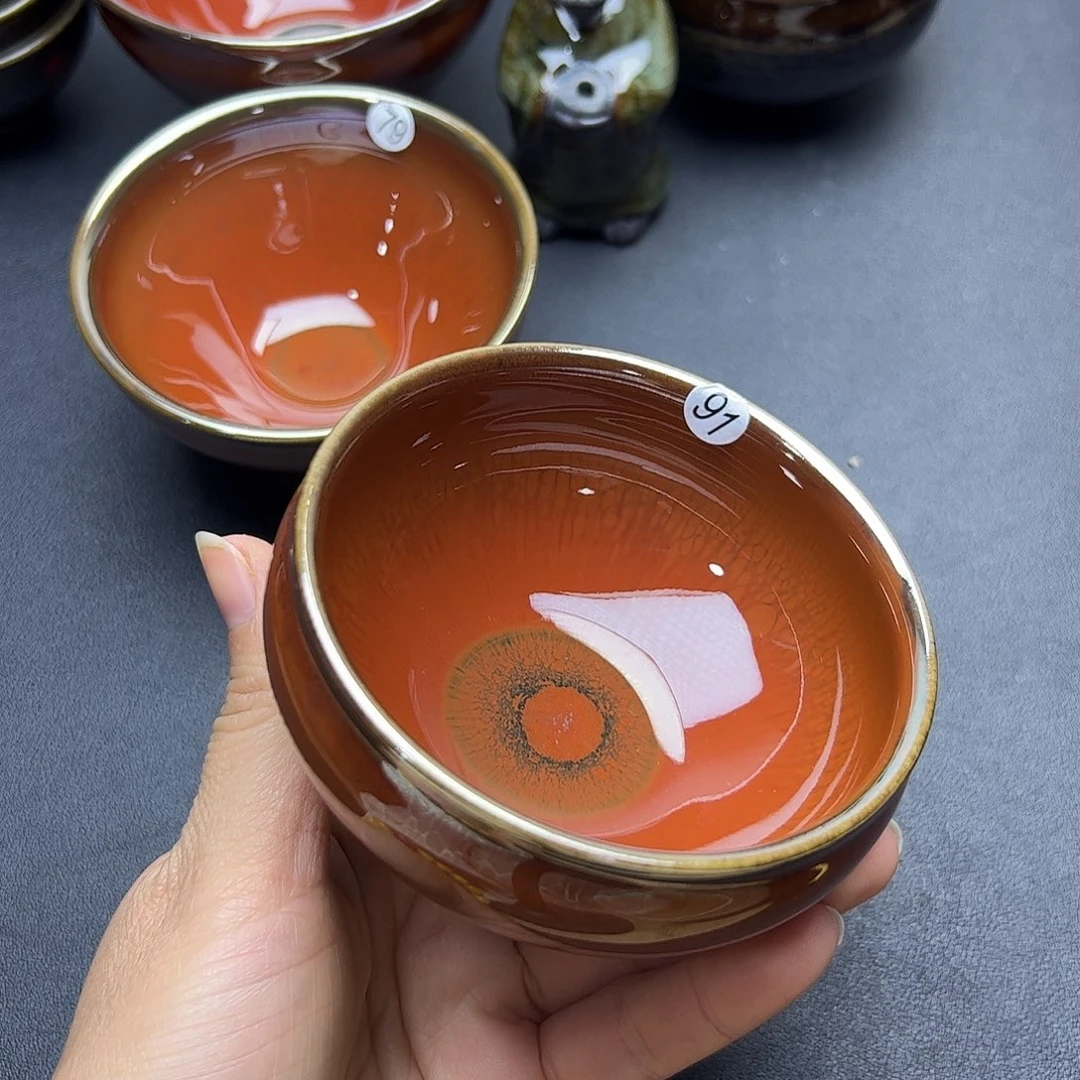 茶盏建窑建盏主人杯