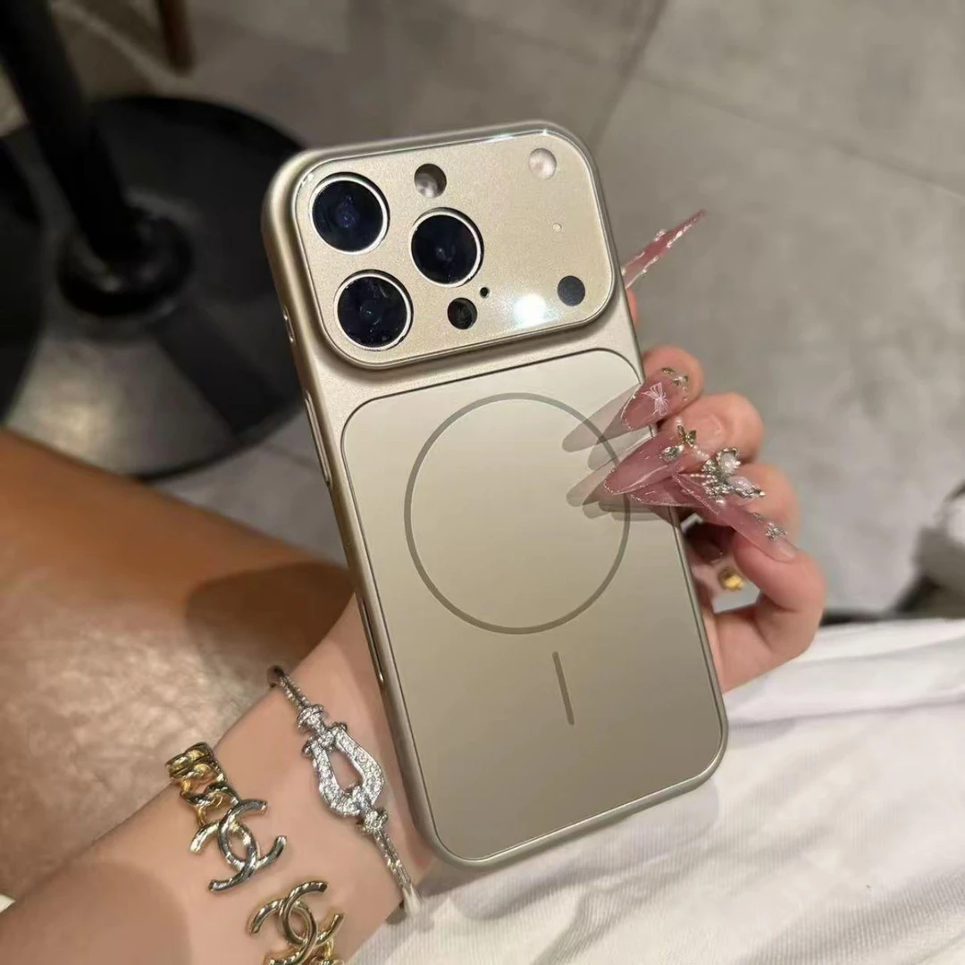 高级秒变17适用苹果16promax手机壳磁吸15pro全包iPhone14/13磨砂