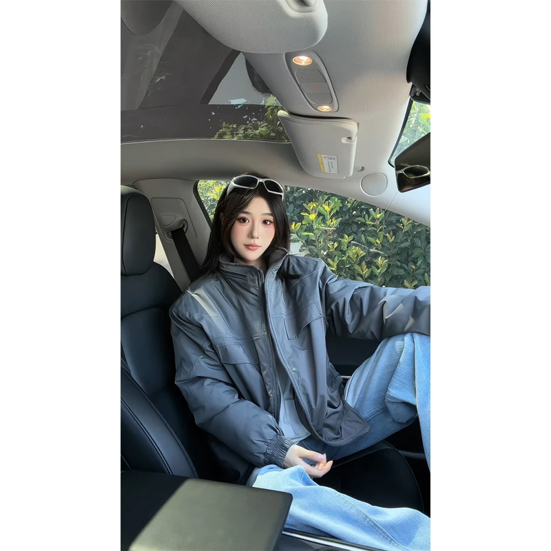 Gvr Hot美式游骑兵夹克棉服男冬季防风立领工装外套户外运动棉衣