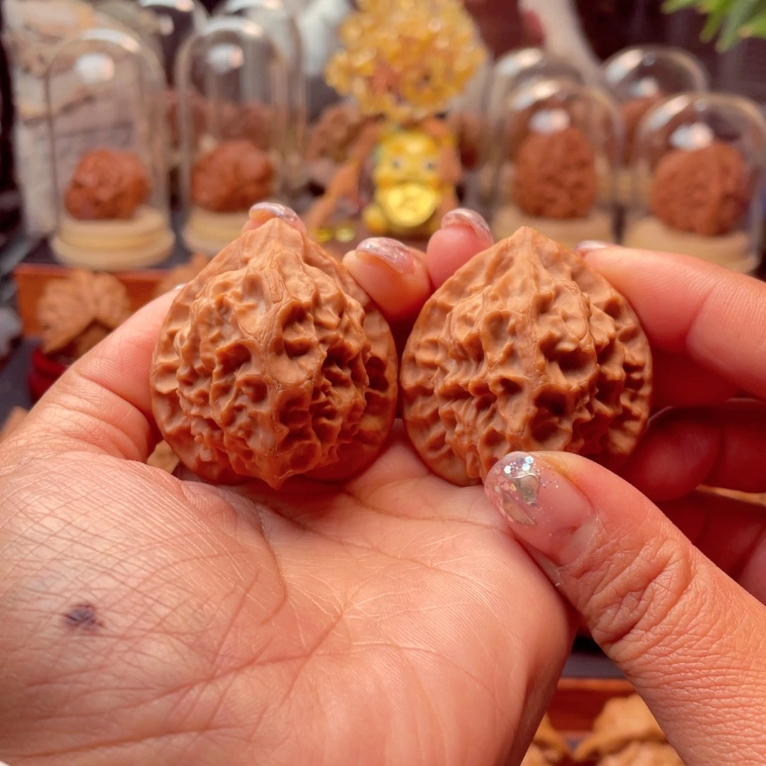 文玩核桃把件龙鳞40