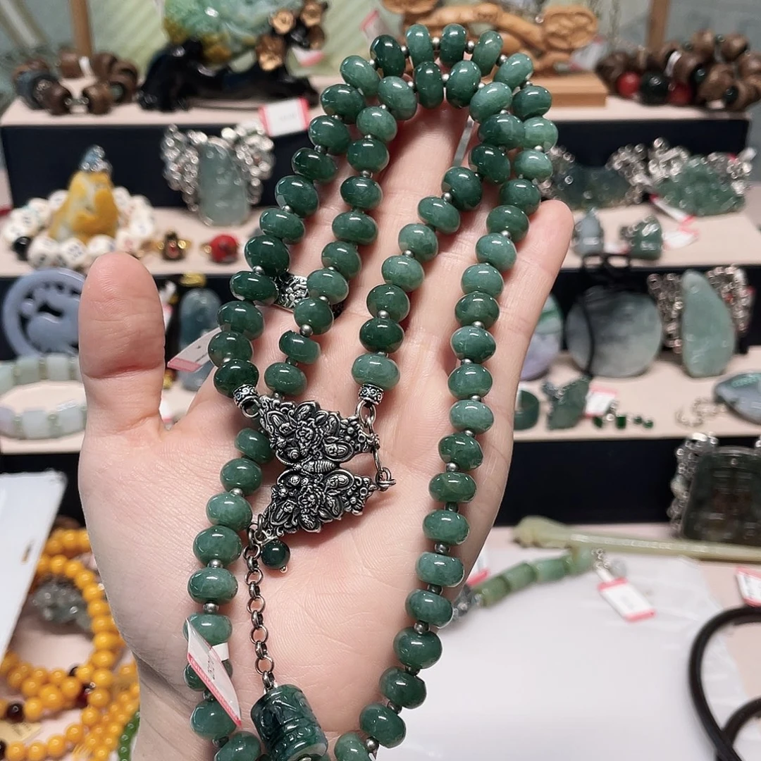 足银复古纯银项链