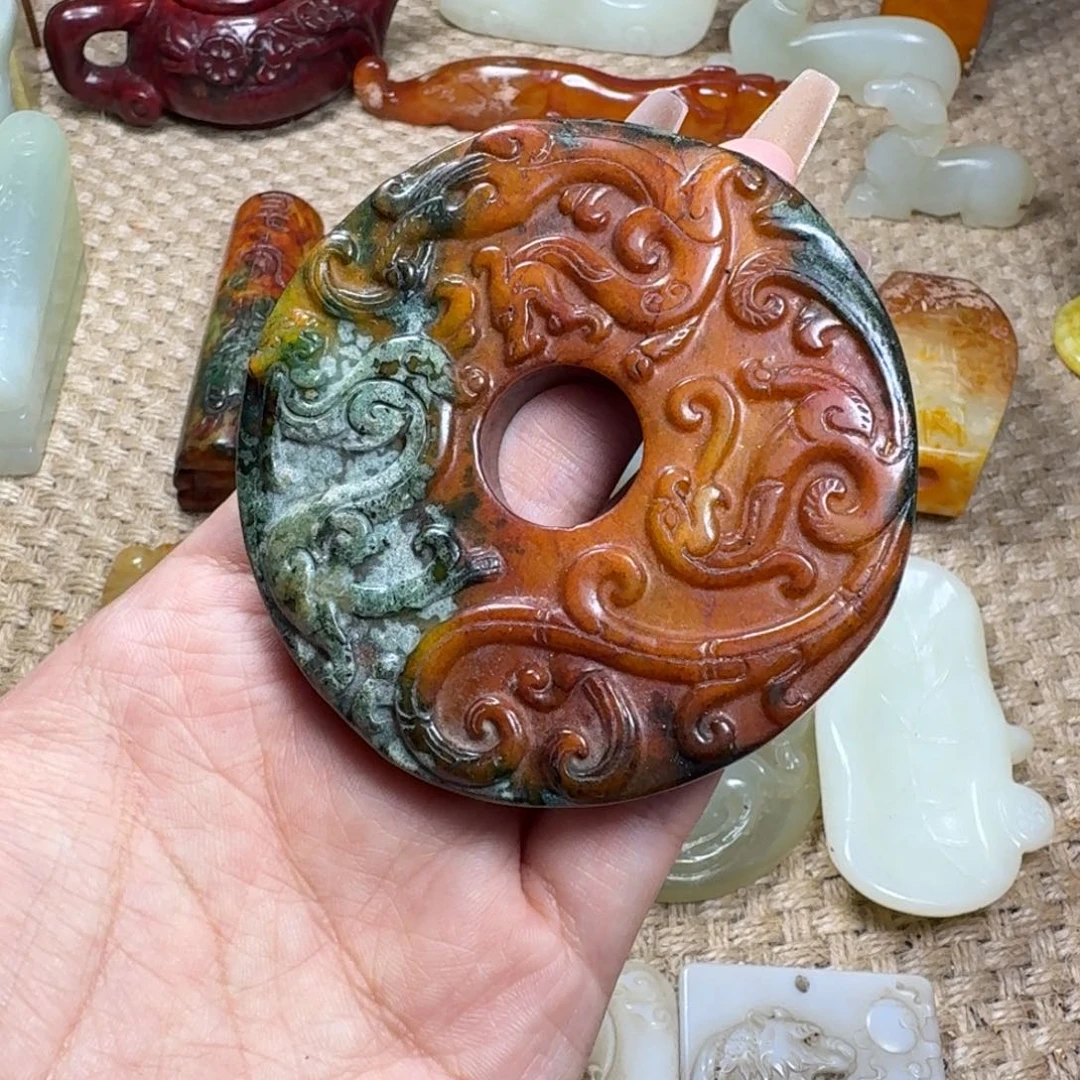 吊坠白玉菩提挂件