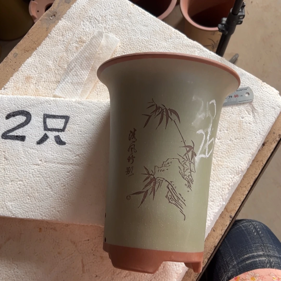 宜兴川阁紫砂花盆