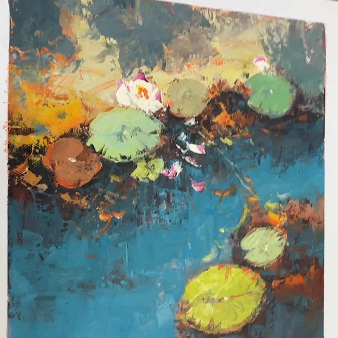 油画加油加油努力加油加油