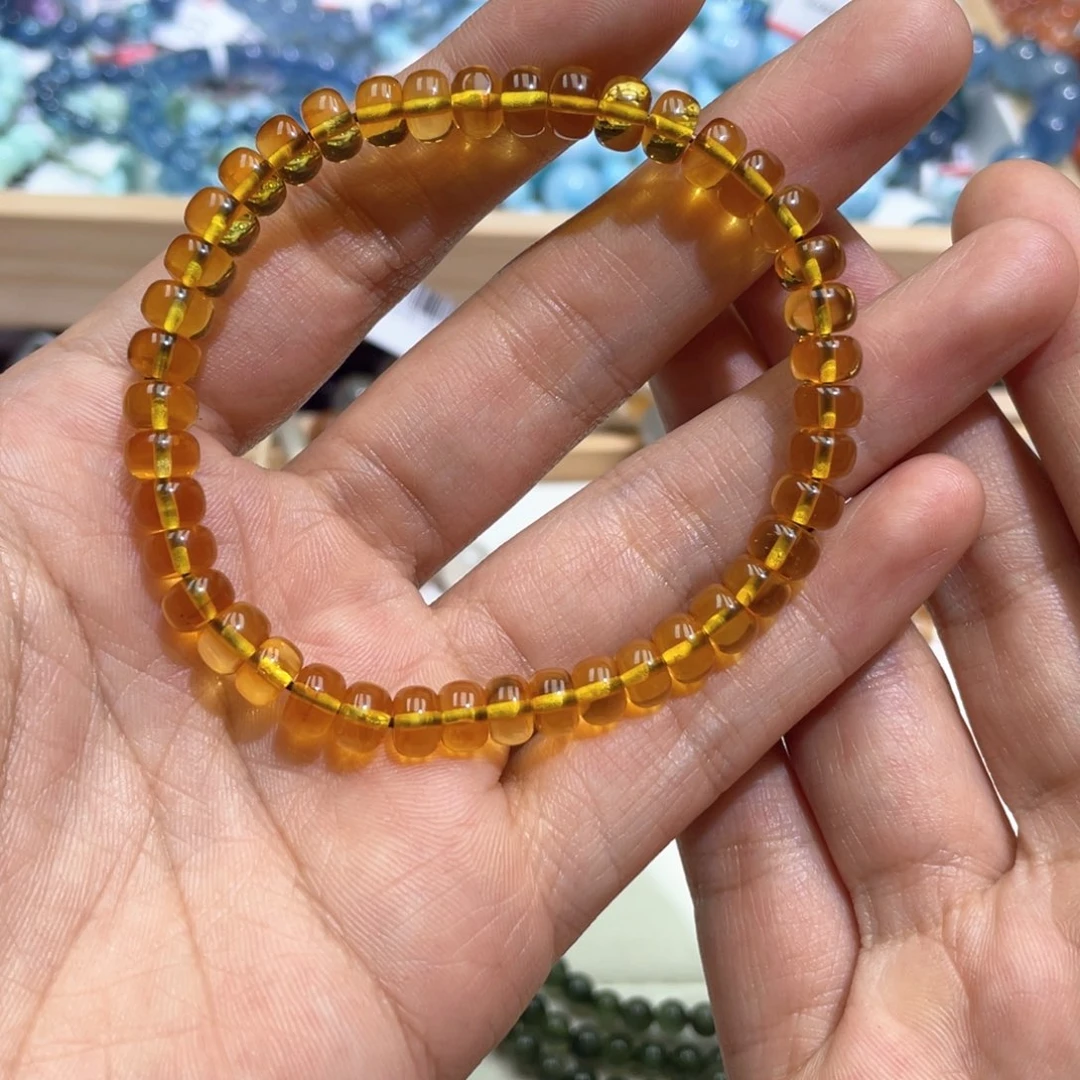 合成水晶未镶嵌手串