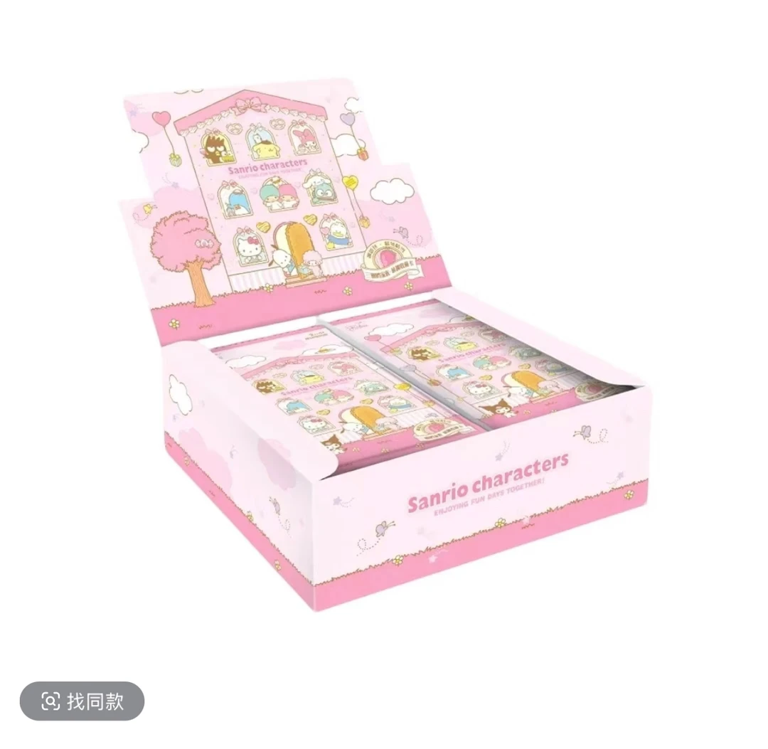 【大胃王/玩法】三丽鸥家族-萌梦收藏卡-趣影包暖冬收藏卡牌盲盒