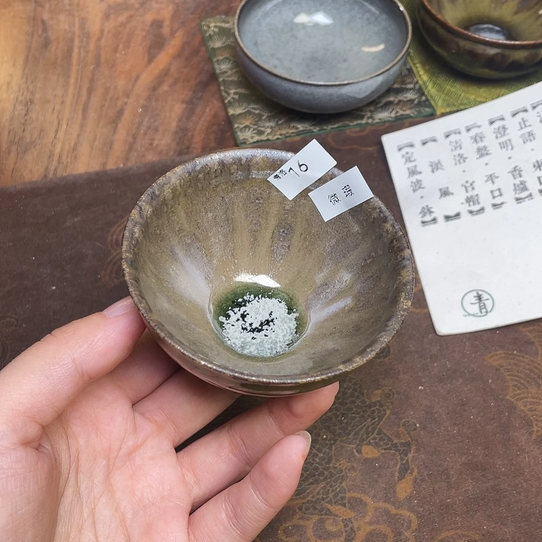茶盏16 青洛柴烧薄胎建盏