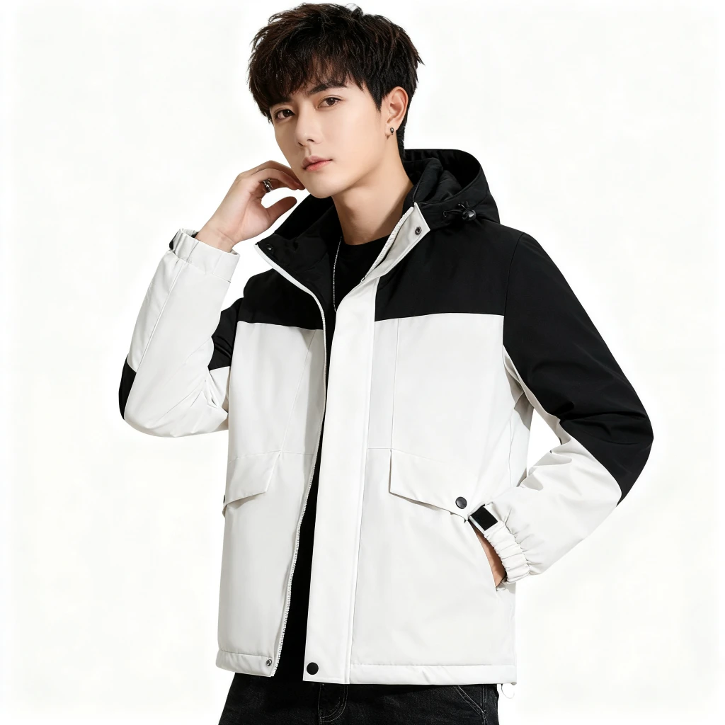 【冲锋衣】冬季棉服防风防水加厚保暖双拼户外运动男女款99999