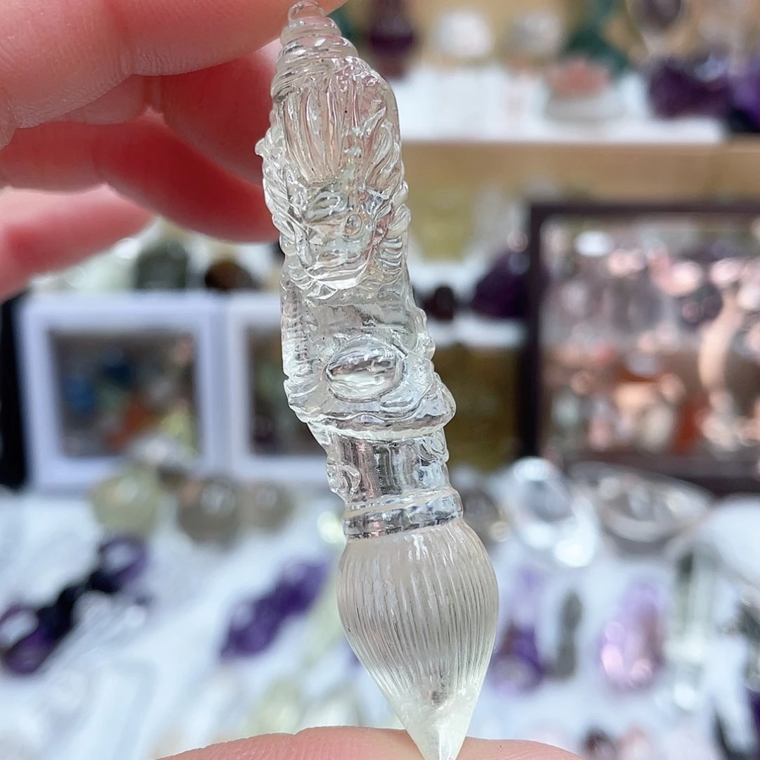 黄晶珠宝半成品未镶嵌7126