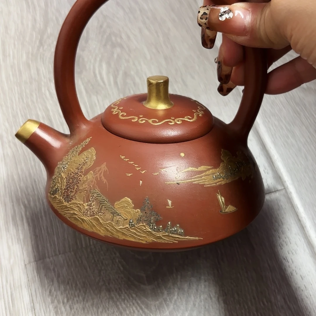 老***三紫砂茶壶宜兴紫砂