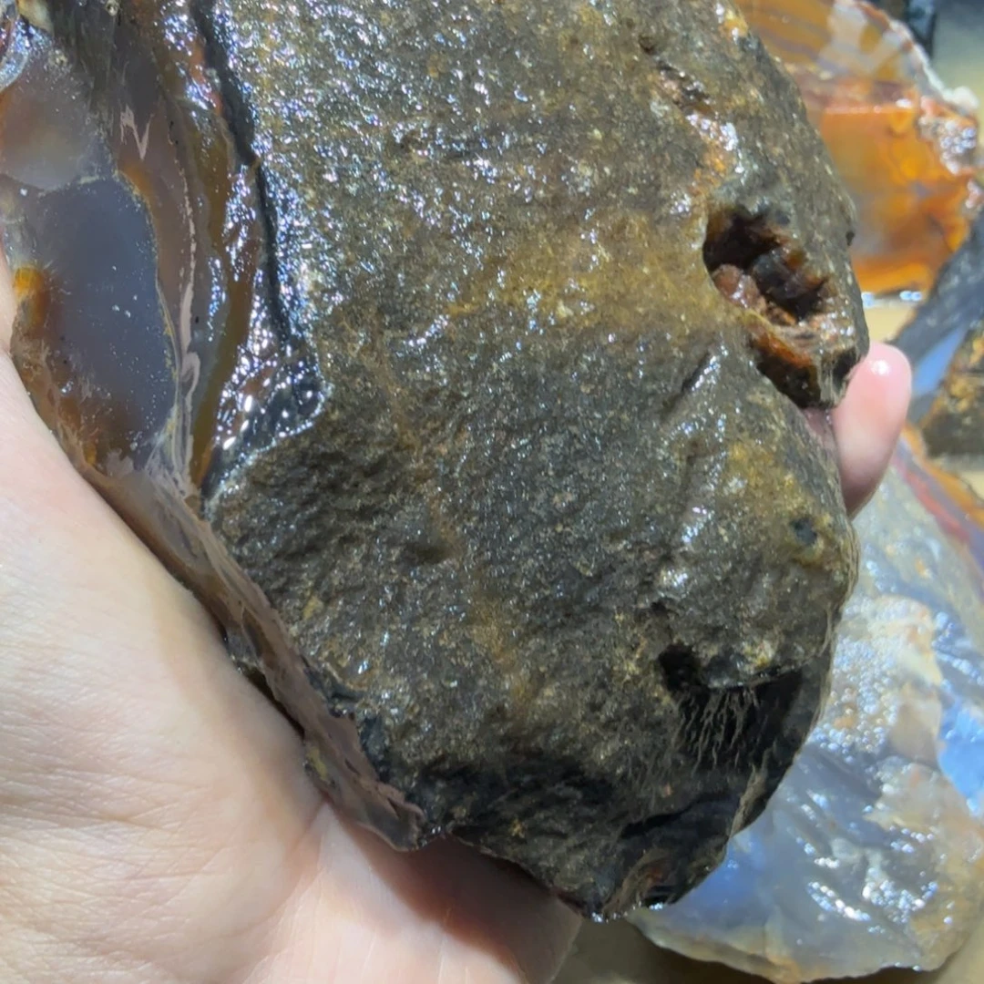 未镶嵌玛瑙/玉髓珠宝半成品