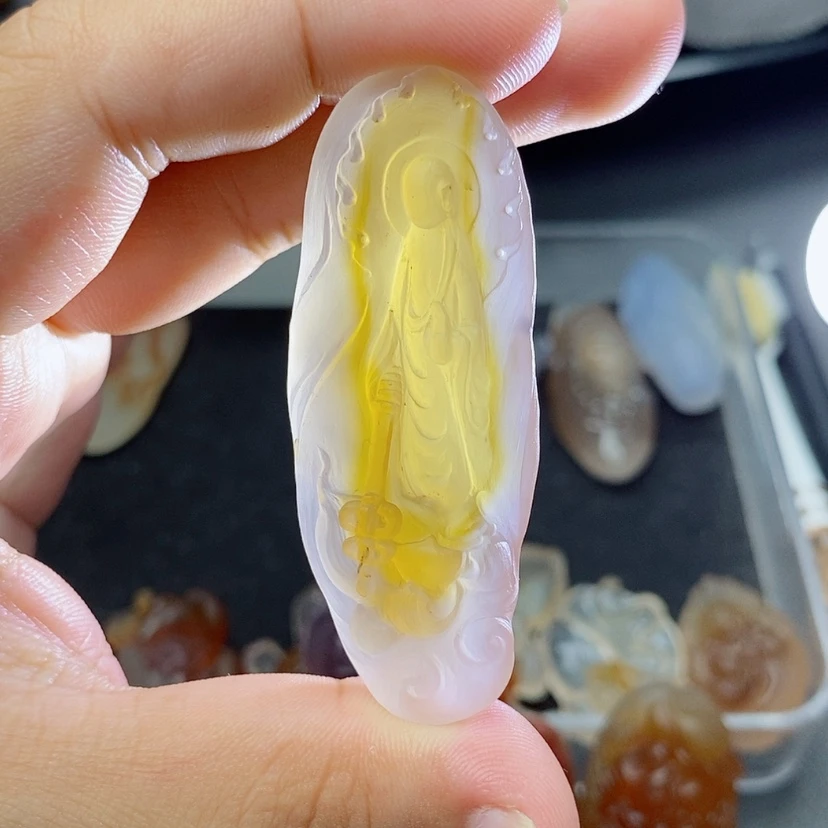 【闪购商品】未镶嵌定制玛瑙吊坠