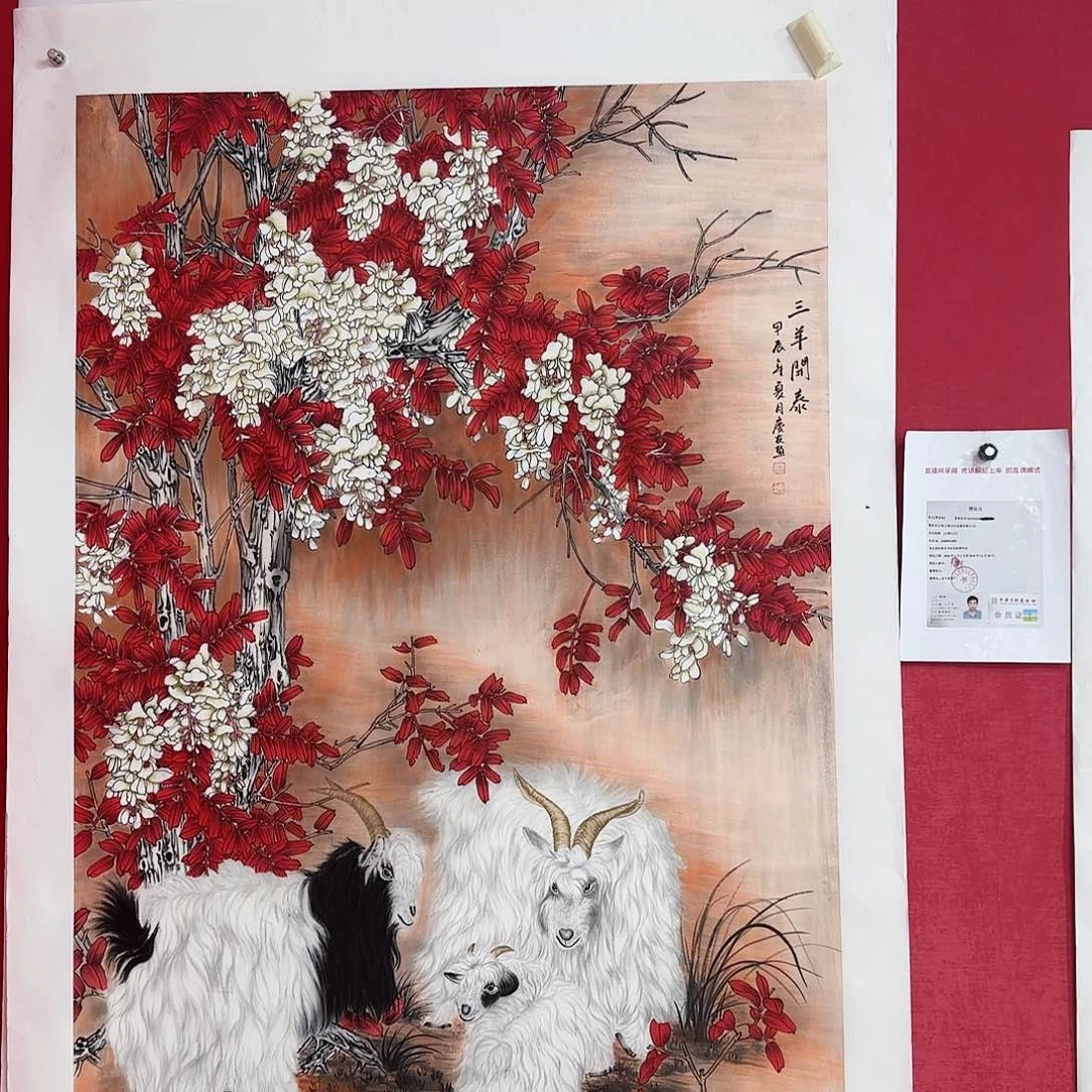 国画李庆友老师经典画作