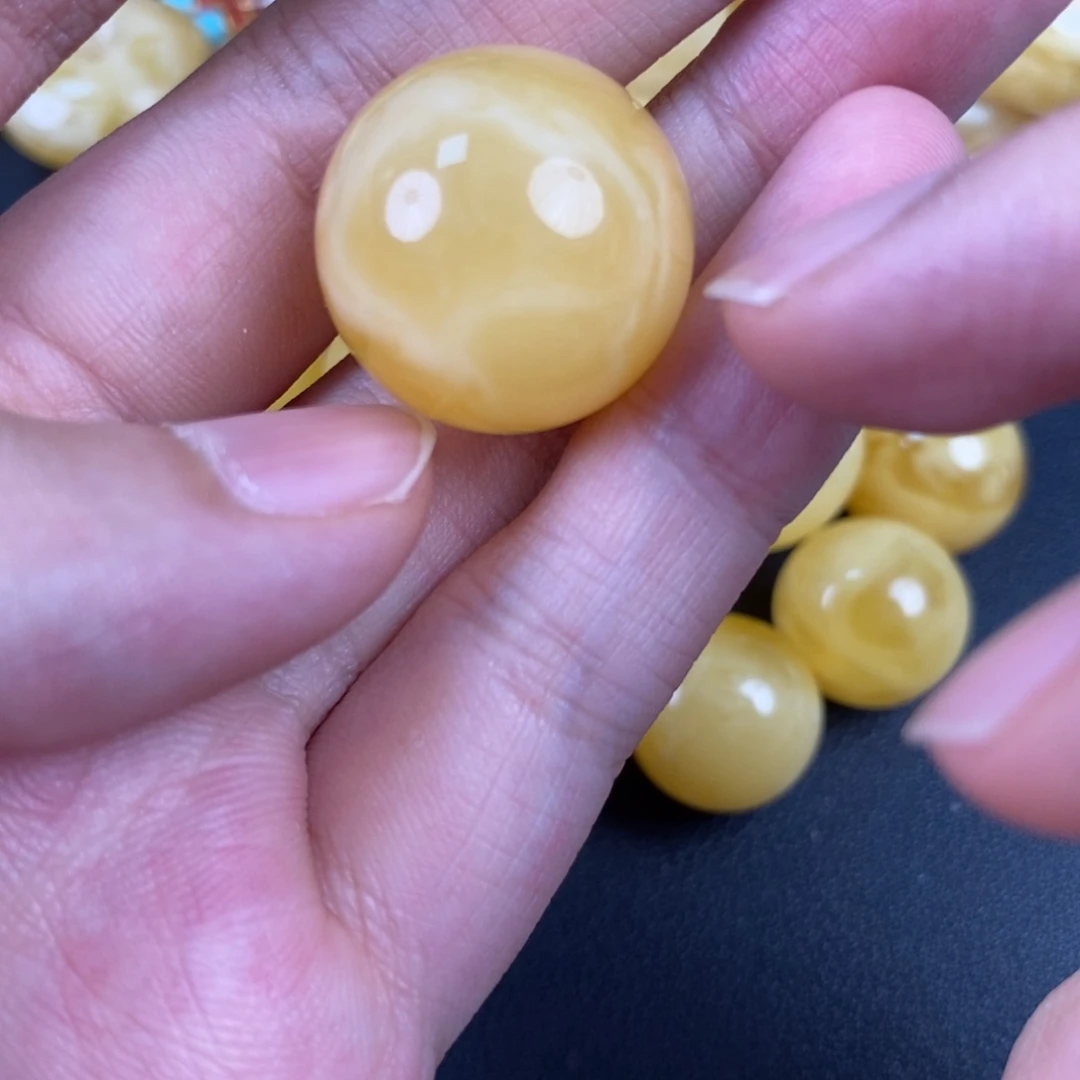 未镶嵌琥珀裸石玄阶妖花19