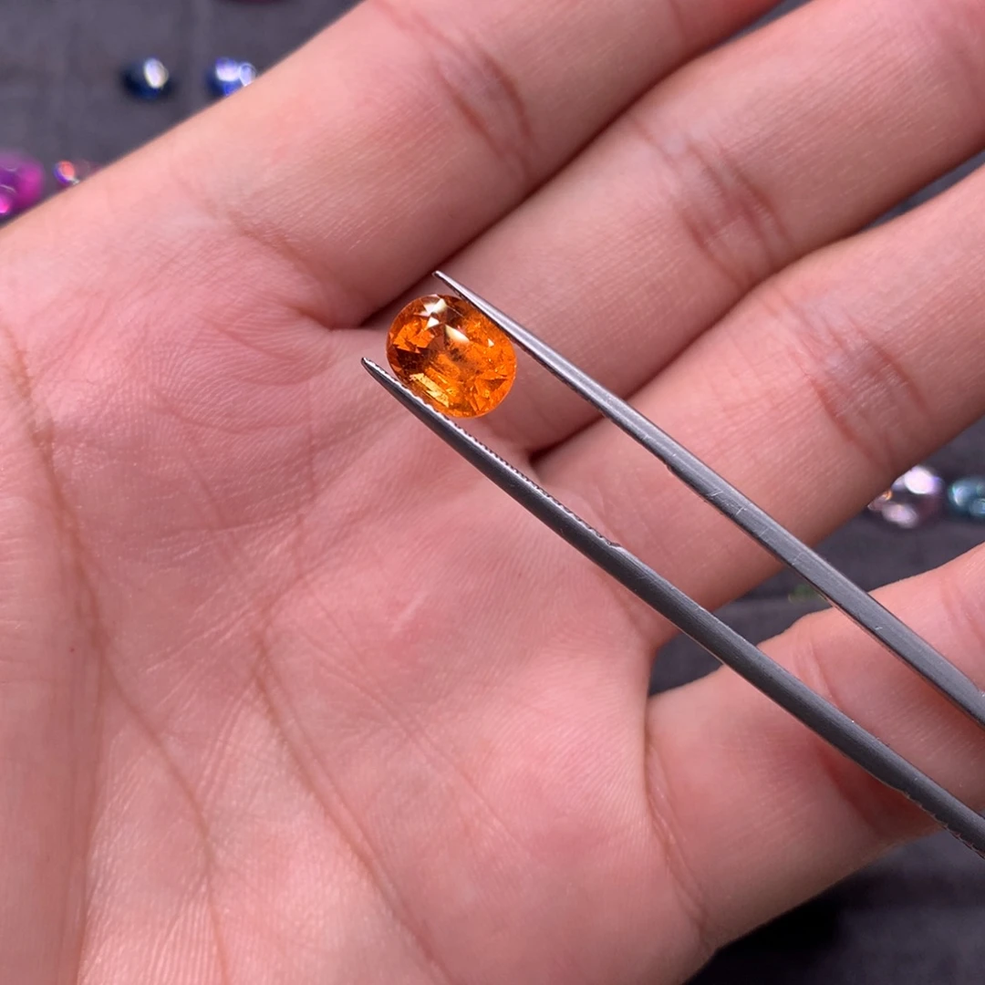 石榴石裸石未镶嵌裸石3.14克拉