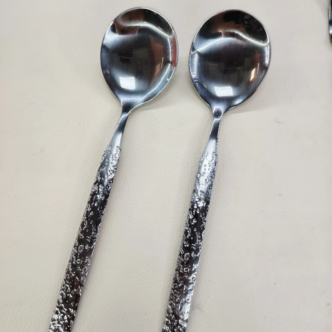 轻奢ins勺子可爱家用便携不锈钢餐具甜品勺 1