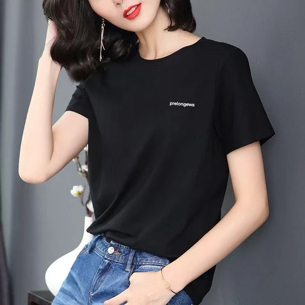 圆领休闲运动T恤