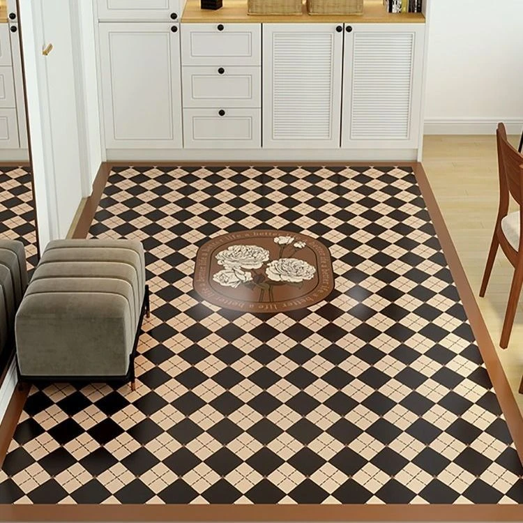 高档入户门垫硅藻泥脚垫进门垫耐脏地毯家用进门垫可裁剪防滑耐磨