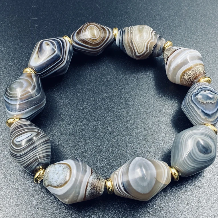 颗颗带眼，佛眼手串！！#天然缠丝玛瑙