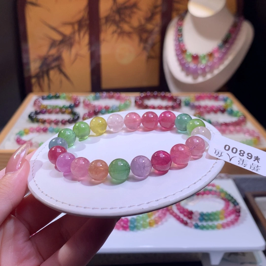 未镶嵌手链碧玺碧玺